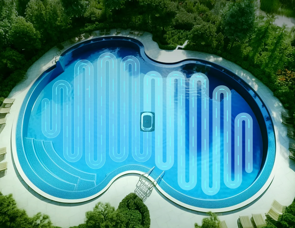 Degrii Zima Pro (2024) : Robot Piscine Sans Fil à Navigation Radar Ultrasonique pour un Nettoyage Plus Facile et Plus Efficace 3 Degrii Zima Pro 2024 (3)
