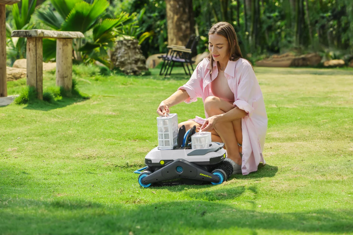Degrii Zima Pro (2024) : Robot Piscine Sans Fil à Navigation Radar Ultrasonique pour un Nettoyage Plus Facile et Plus Efficace 4 Degrii Zima Pro (2024) Robot Piscine