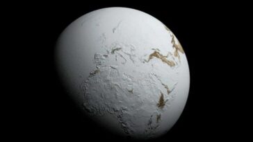 Il y a des millions d'années, un nuage de gaz froid aurait pu envahir le système solaire et éteindre le Soleil 17 Illustration de la Terre après que le Soleil a cessé de la réchauffer