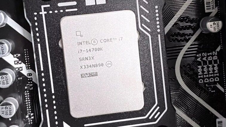 Intel fournit les paramètres de tension recommandés pour les processeurs de 13e et 14e génération victimes de pannes 1 Intel provides recommended voltage settings for 13th and 14th-gen CPUs suffering crashes