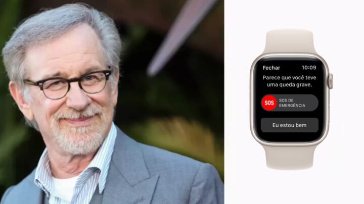 L'Apple Watch de Steven Spielberg l'a alerté d'une chute. Celui qui est tombé était la montre 2 Image de l'Apple Watch avec détection de chute qui a alerté Steven Spielberg