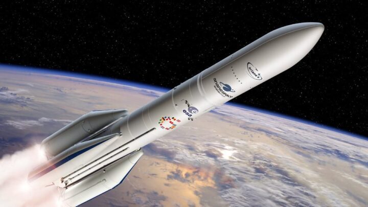 L'Europe coupe les amarres avec SpaceX et annonce la date de lancement de la fusée Ariane 6 2 Illustration de la fusée de l'ESA, l'Ariane 6