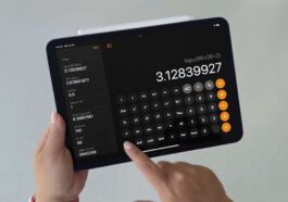 iPadOS 18 Apple calculadora