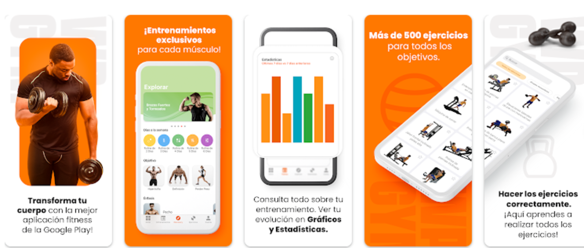Les 4 meilleures applications pour faire de l'exercice avec des haltères et enregistrer les poids et les routines 4 Application Gym WP