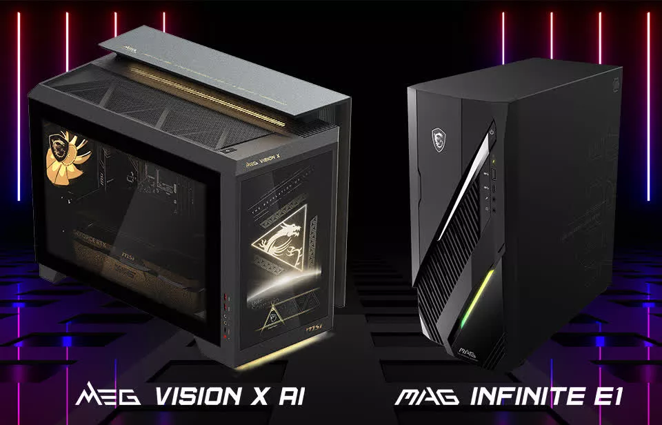 MSI présente un PC de bureau avec un écran 1080p à l'avant 2 MSI presente un PC de bureau avec un ecran 1080p