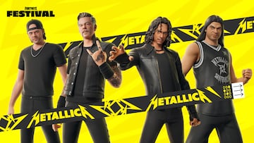 skins métalliques de festival fortnite
