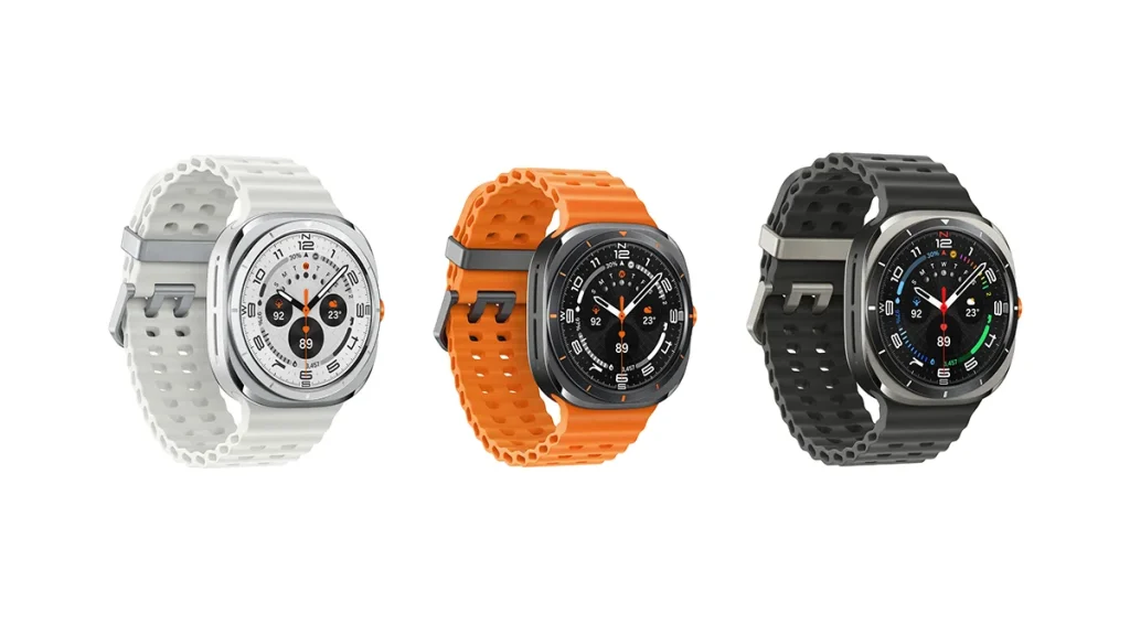 Nouvelles fuites de la Galaxy Watch Ultra et des Buds 3 mettent en évidence l'influence d'Apple 2 Galaxy Watch Ultra band color leak