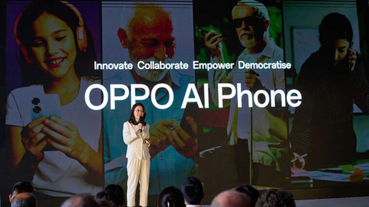 Oppo promet d'apporter l'IA à tous les smartphones 1 Oppo IA smartphones tecnologia dispositivos