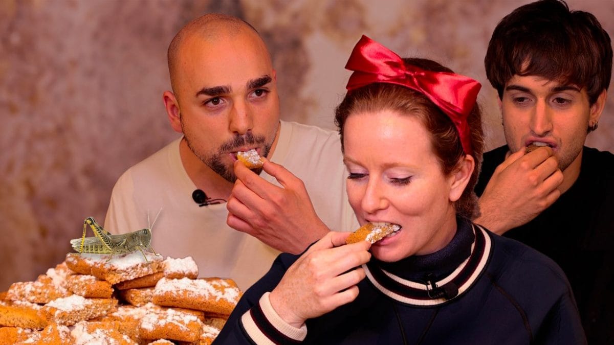 Quel goût a un biscuit à la farine de grillon ? L'expérience dans le noir 2 Immagine