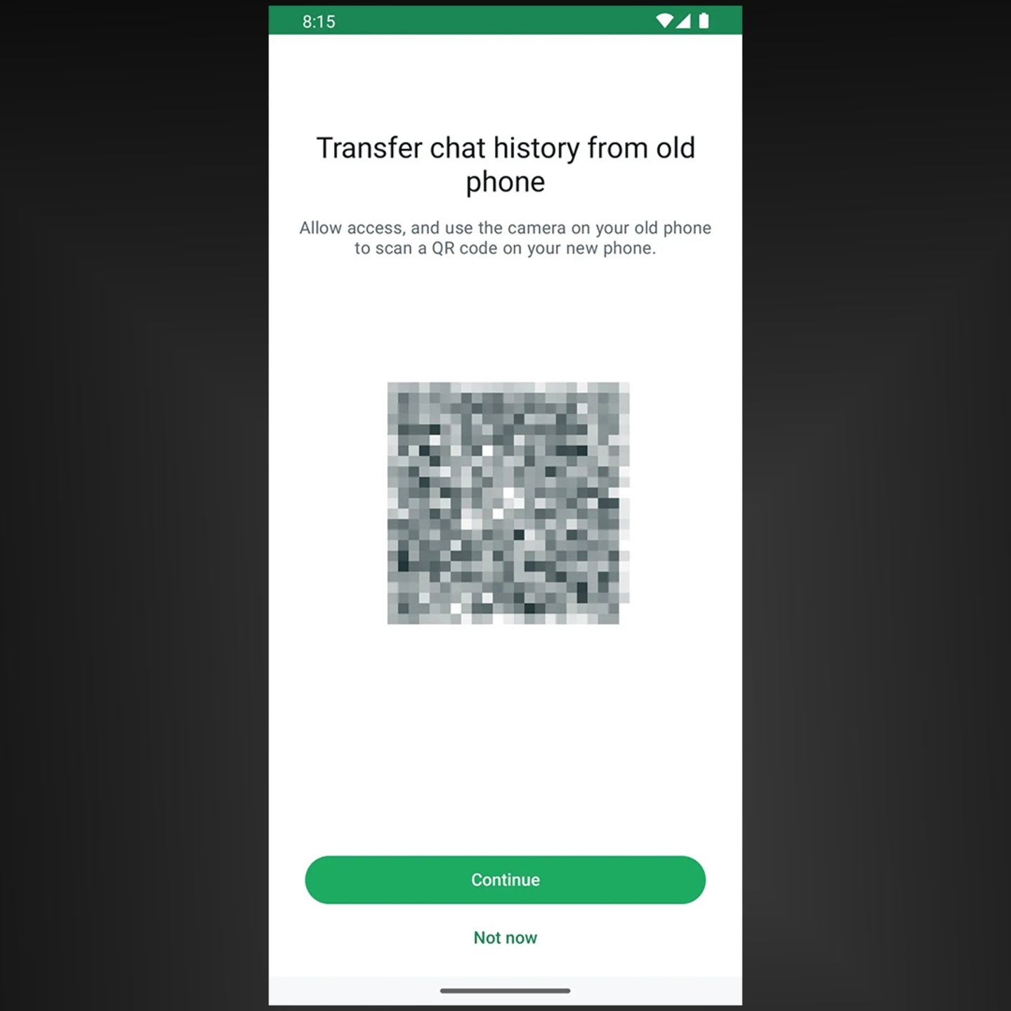 Transférer vos chats WhatsApp d'un téléphone Android à un autre sans utiliser Google Drive est désormais possible 3 Transférer vos discussions WhatsApp d'un téléphone Android à un autre sans utiliser Google Drive est désormais possible