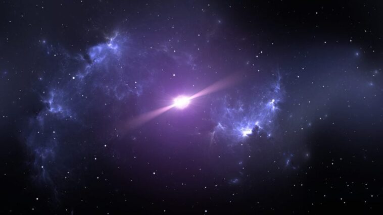 Un signal radio inhabituel semble provenir d'un objet stellaire extrême à 16 mille années-lumière de la Terre 1 Illustration d'une étoile à neutrons / Crédit : Pitris/iStock