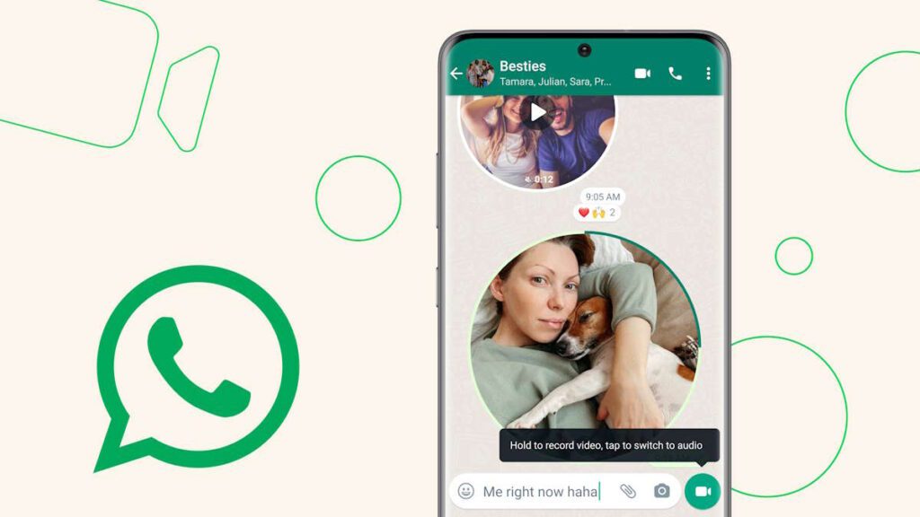 WhatsApp veut que vous utilisiez davantage les messages vidéo et sait déjà comment faire 2 WhatsApp mensagens vídeo resposta