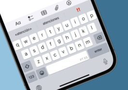 Image du clavier bilingue iOS 18