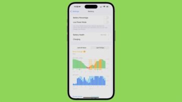 iOS 18 gagne un nouvel avertissement de chargeur lent dans les paramètres de la batterie 18 Image de l'alerte de chargeur lent dans l'interface de batterie sur iOS 18