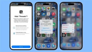 iOS 18 permet de bloquer et de cacher des applications: voici comment ça marche