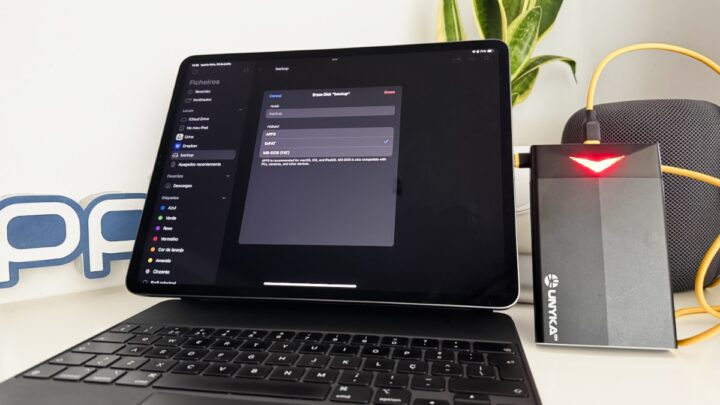 iPadOS 18 permet enfin de formater des unités externes dans l'application Fichiers 2 iPadOS 18 permet enfin de formater des unites externes dans