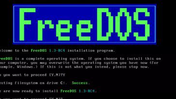 FreeDOS, now 30 years old, will soon run Windows 3.x