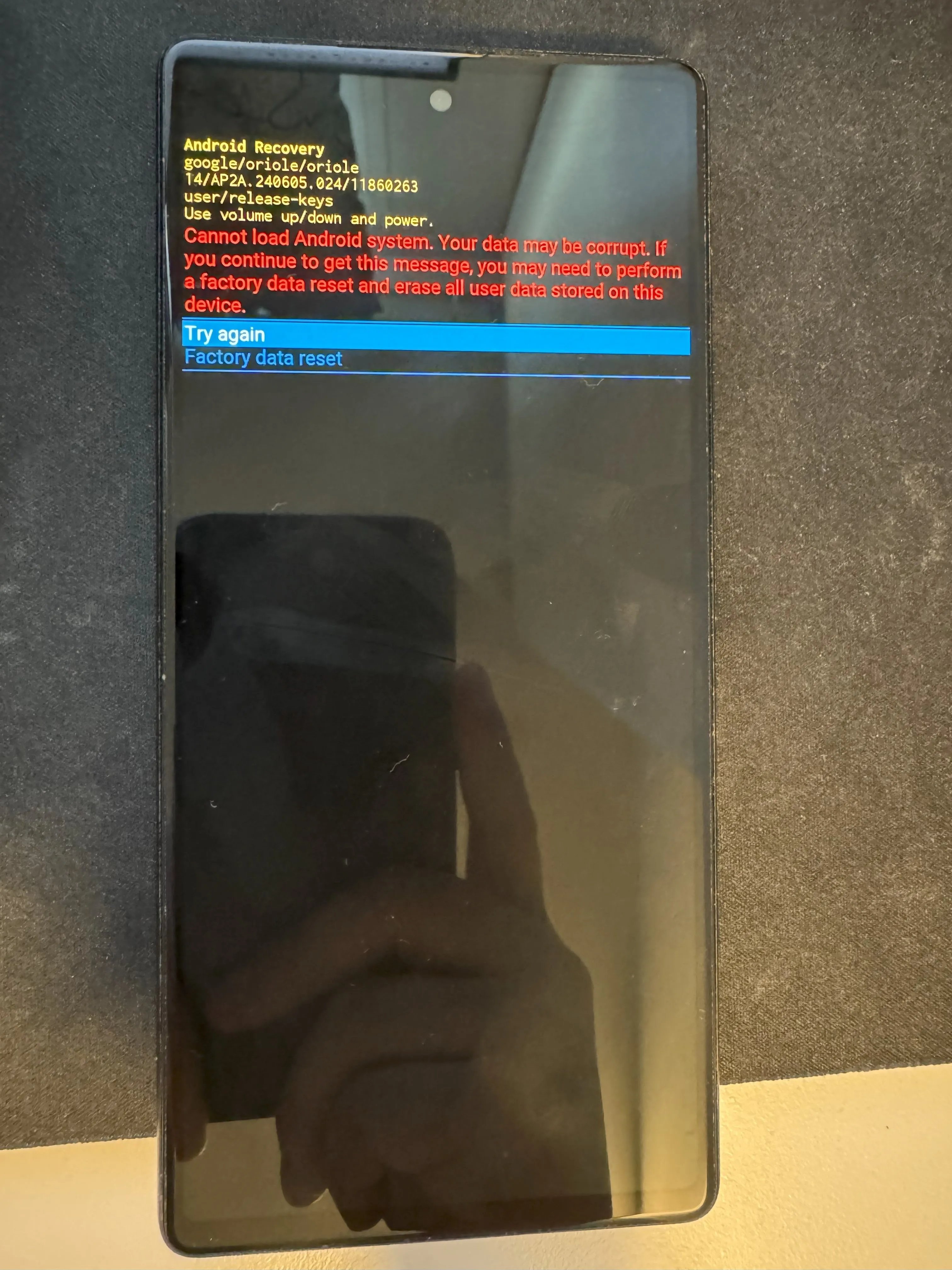 Certains Google Pixel 6 cessent de fonctionner après une réinitialisation d'usine