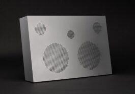The Nocs Monolith portable wireless speaker is carved from a single chunk of aluminum