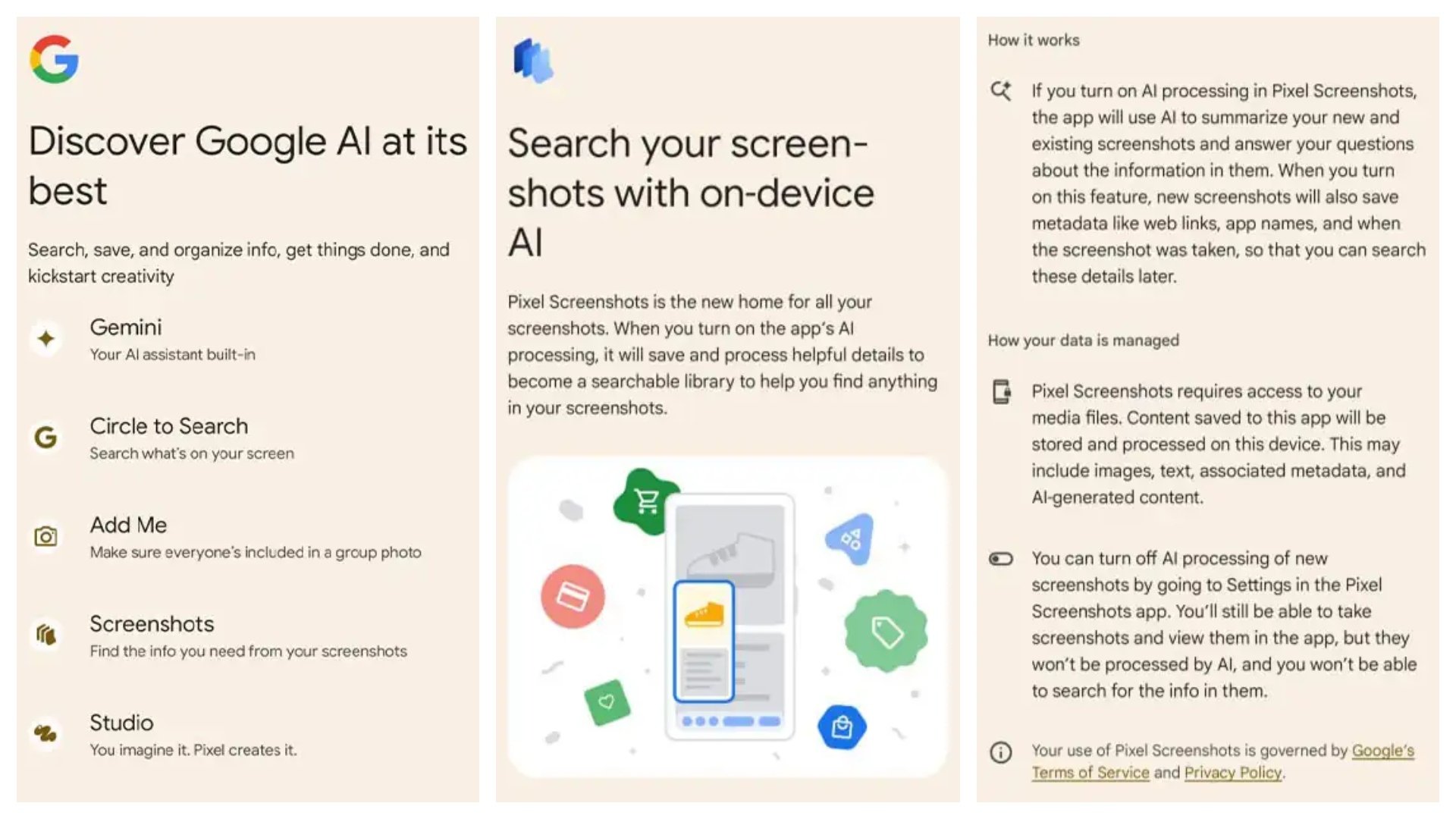 Google Pixel Google AI