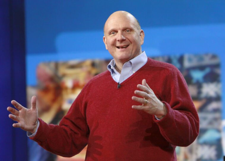 La fortune de Steve Ballmer vient de dépasser celle de Bill Gates pour la première fois de son histoire 1 Steve Ballmer
