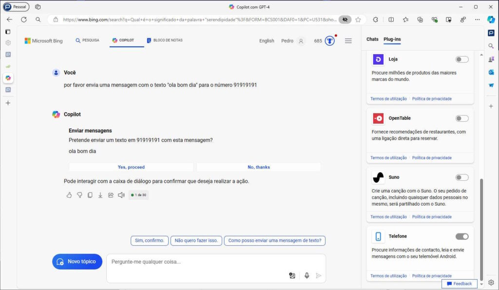 Copilote de Microsoft peut désormais contrôler Android sur Internet ou sur Windows 11 3 Copilot Android Microsoft IA Internet