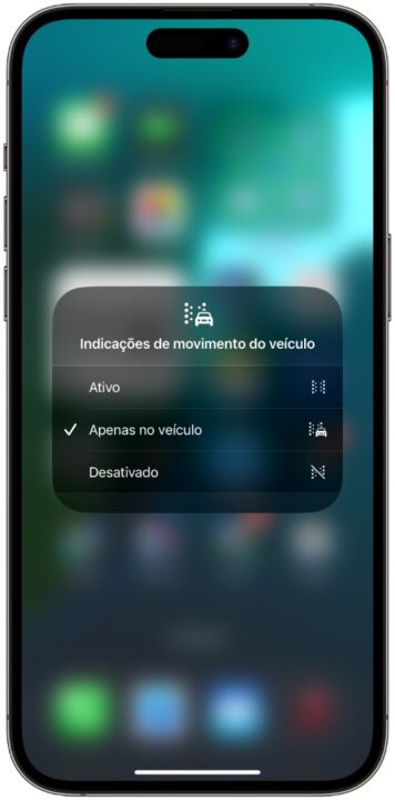 Comment utiliser les indications de mouvement du véhicule sur iOS 18 pour réduire le mal des transports 4 1720215005 163 Comment utiliser les indications de mouvement du vehicule sur iOS
