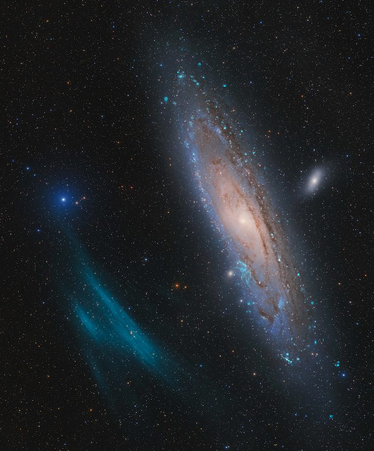 Un groupe d'Italiens a photographié le Dévoreur de Galaxies: l'histoire de la prise exceptionnelle 4 ASTRONOMY PHOTOGRAPHER OF THE YEAR | La prise qui a remporté le premier prix en 2023