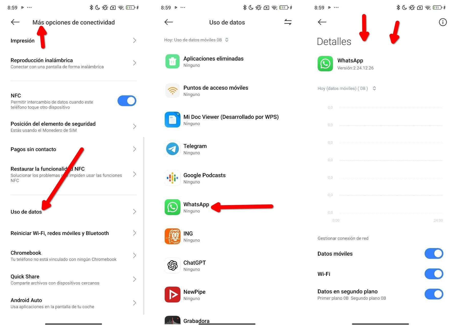 Comment savoir combien de données WhatsApp consomme et comment vous pouvez les réduire 4 Comment savoir combien de données WhatsApp consomme et comment vous pouvez les réduire