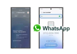 WhatsApp call live translation for Galaxy
