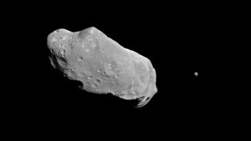 NASA snaps images of an asteroid large enough to have a moon of its own