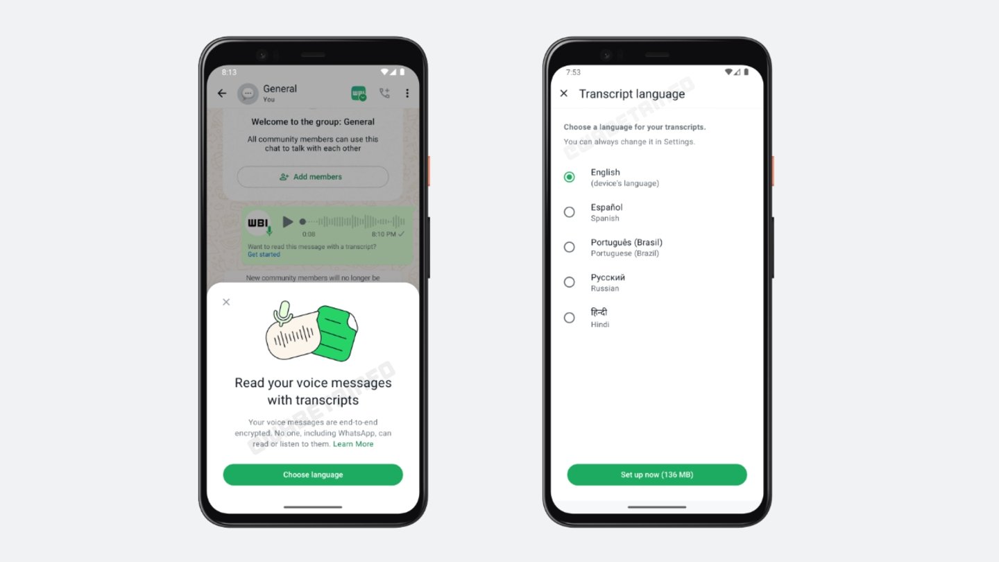 WhatsApp pour Android est mis à jour avec la fonction que tout le monde attendait : la transcription des messages 3 WhatsApp para Android se actualiza con la función que todos esperábamos: llega la transcripción de mensajes