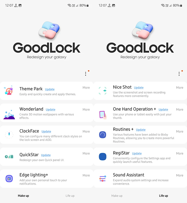 13 meilleurs conseils et astuces pour Samsung Galaxy A35 5G 7 Obtenir Good Lock sur le Galaxy A35