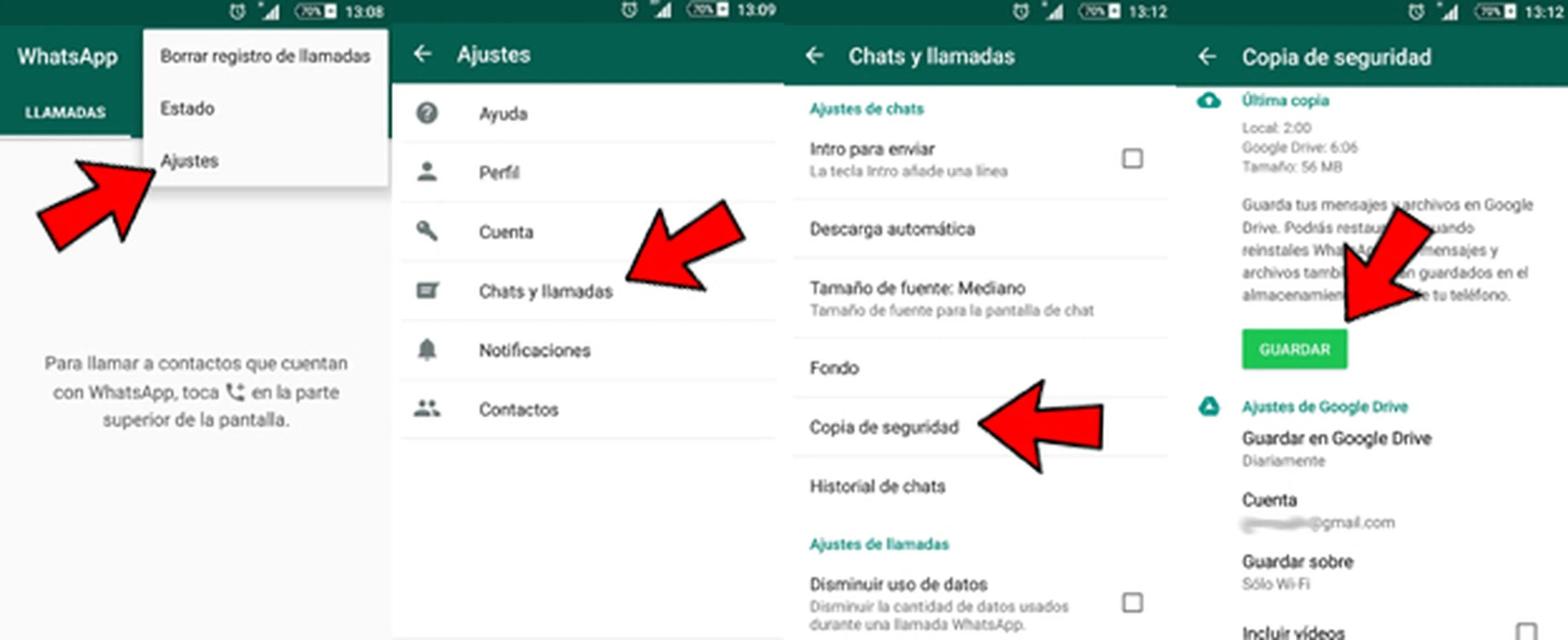Comment supprimer une conversation WhatsApp pour tout le monde et pour toujours 5 Processus pour faire une sauvegarde sur WhatsApp