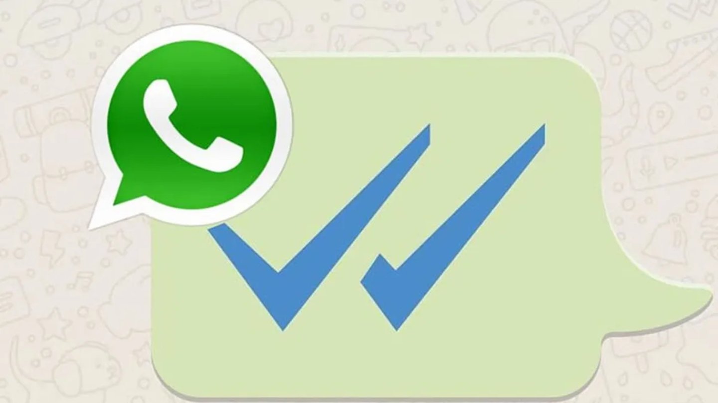Combien de temps avez-vous pour supprimer un message sur WhatsApp ? 5 Logo WhatsApp avec double check de message vu