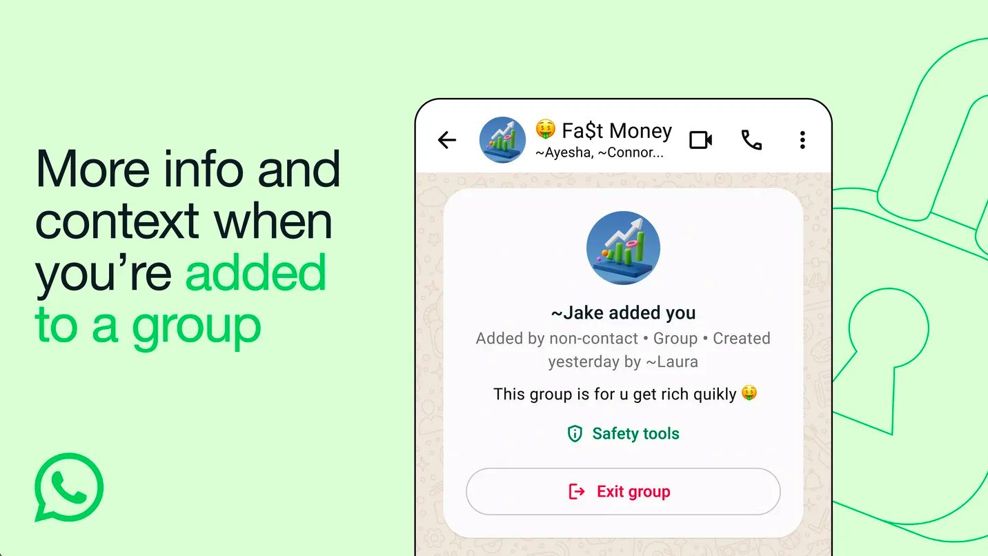 WhatsApp a trouvé un moyen de bloquer les messages indésirables : la nouvelle fonction anti-spam 3 WHATSAPP | Un exemple de carte de contexte