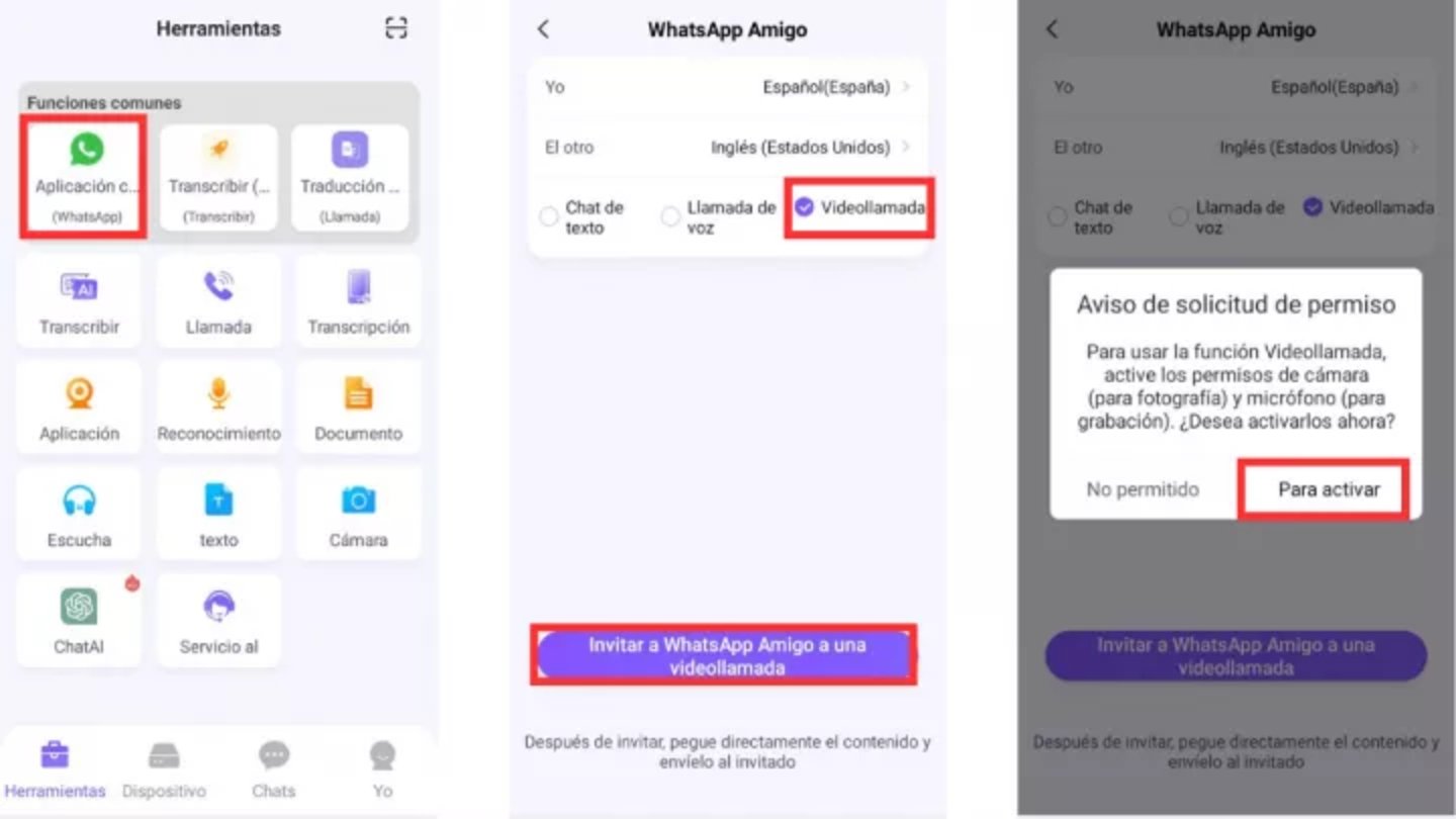 Comment traduire les appels WhatsApp en temps réel 4 Étapes pour utiliser iTourTranslator
