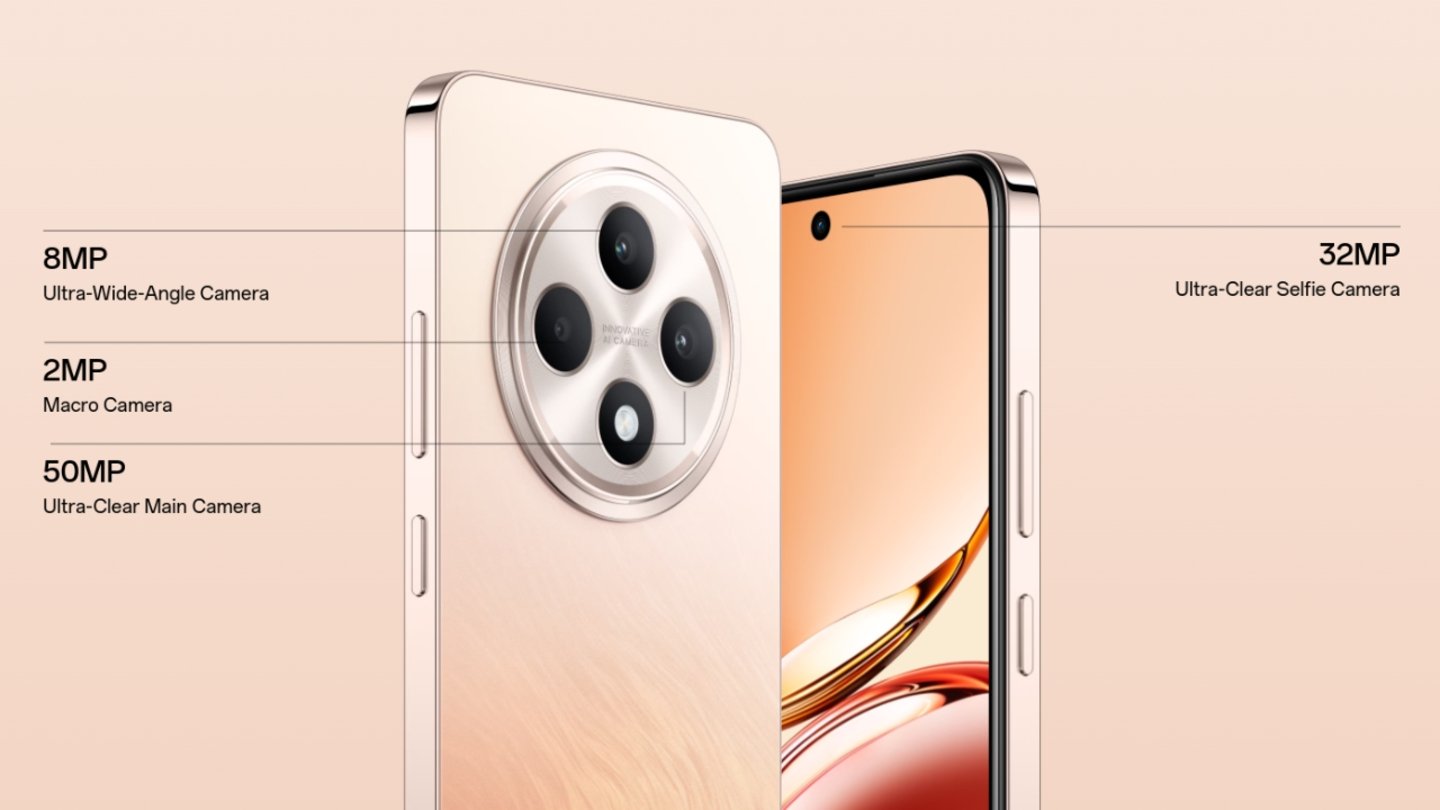 Nouvel OPPO Reno12F 4G : un milieu de gamme économique chargé de fonctionnalités d'IA 4 Nouvel OPPO Reno12F 4G : un milieu de gamme abordable bourré de fonctionnalités IA