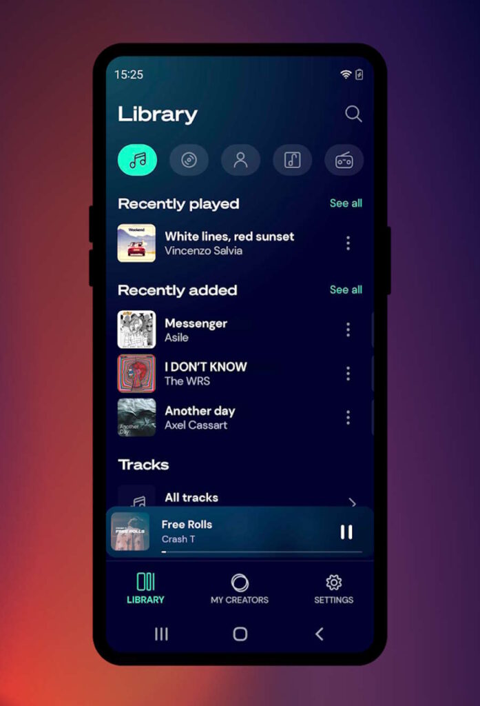 Winamp est maintenant disponible pour être utilisé sur Android et iOS ! 4 Winamp iOS lecteur de musique Android