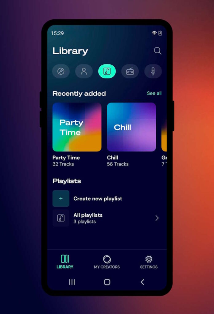 Winamp est maintenant disponible pour être utilisé sur Android et iOS ! 5 Winamp iOS lecteur de musique Android