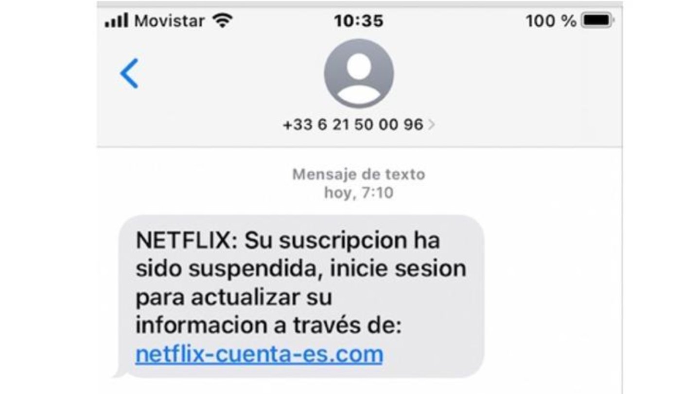 Que faire si vous recevez un SMs suspect 5 Que faire si vous recevez un SMS suspect