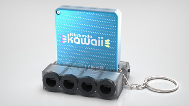 Les moddeurs réduisent la Nintendo Wii à la taille de porte-clés très "Kawaii" 1 Modders shrink Nintendo Wii to a very Kawaii keychain size