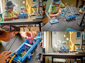 lego fortnite set autobus bataille