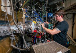 Physicists looking at a potential element 120 after synthesizing element 116 with a titanium particle beam