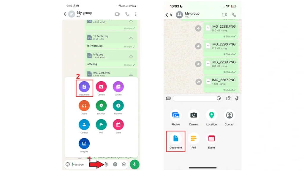 Comment envoyer des photos et vidéos HD sur WhatsApp sans perdre en qualité 7 Envoyer des photos et vidéos de haute qualité sur WhatsApp