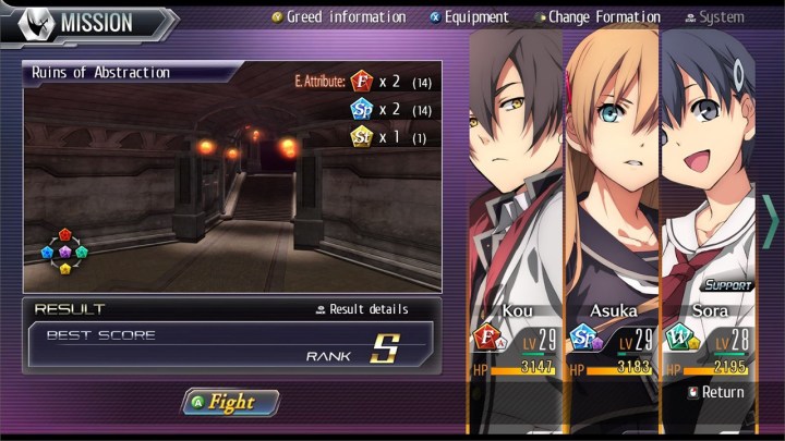 Ce RPG Switch sous-estimé vous fera patienter jusqu'à Persona 6 3 Le groupe speedrun un donjon dans Tokyo Xanadu.