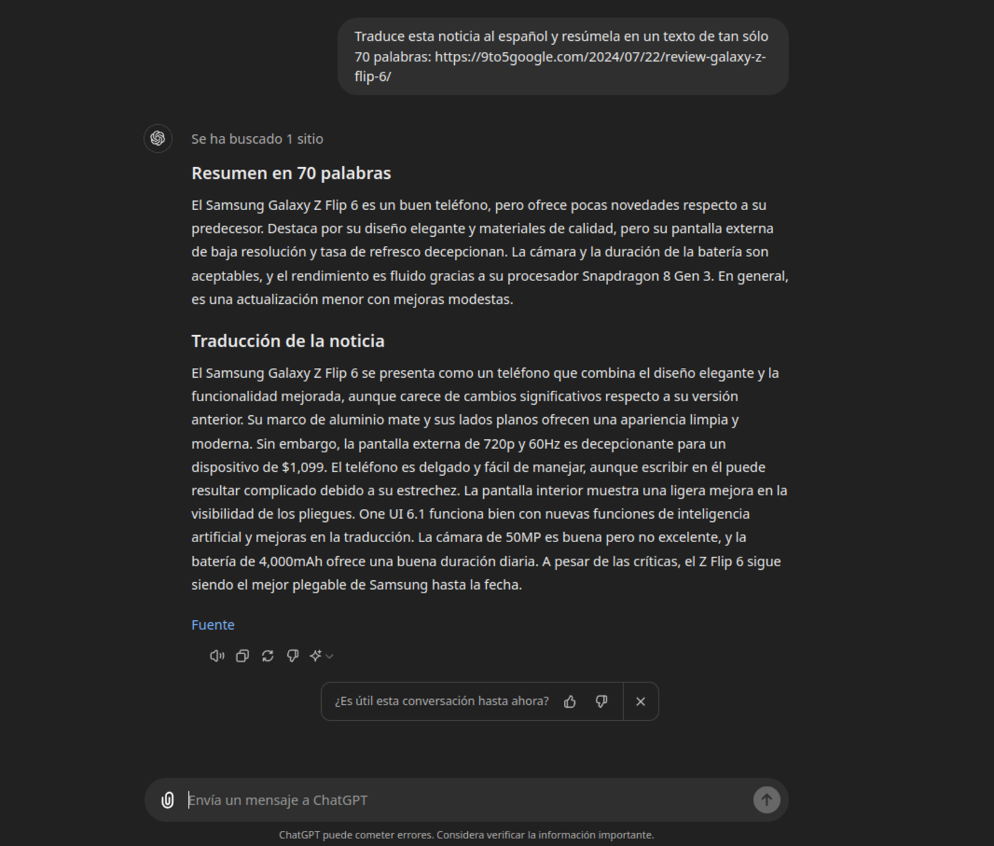 J'utilise ChatGPT depuis un certain temps pour travailler : voici les prompts que j'utilise au quotidien et que je te recommande 4 J'utilise ChatGPT au travail depuis un certain temps : voici les prompts que j'emploie chaque jour et que je vous recommande