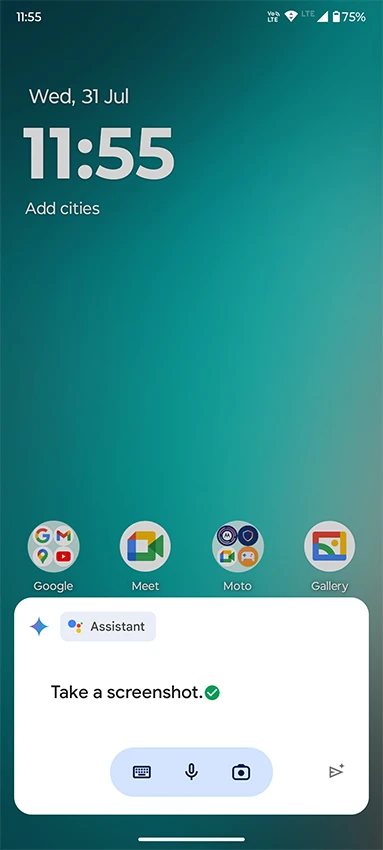Comment prendre une capture d'écran sur Moto G Stylus 2024 (avec capture d'écran longue) 5 Prendre une capture d'écran sur Moto G Stylus 2024