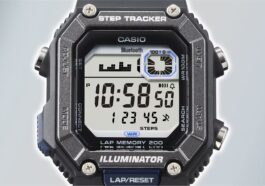 Casio baked a step tracker into this retro-styled wristwatch