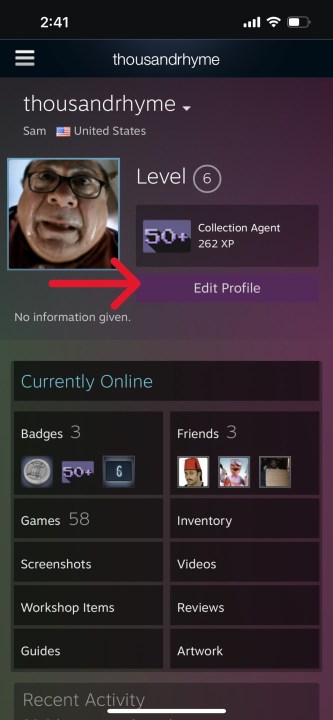 Comment changer votre nom d'utilisateur Steam 6 .
